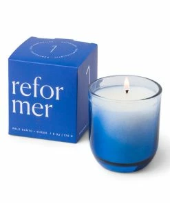 Paddywax Enneagram Reformer Palo Santo And Suede Jar Candle, 6 Oz.