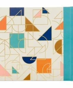 Hallmark Bright Geometric On White Photo Album -Department Store Shop 200Photo Album Geometric Print on White 1EDY3142 04