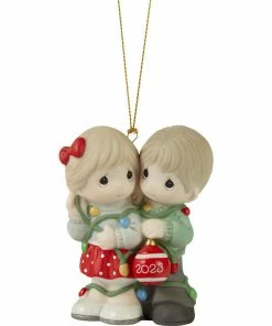 Precious Moments Our First Christmas Together 2023 Ornament, 3"