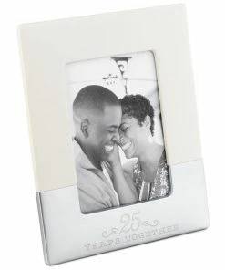 Hallmark 25 Years Together Ceramic Picture Frame, 5x7