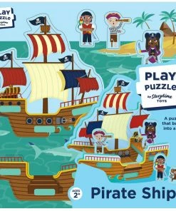 Storytime Toys 3D Pirate Ship Play Puzzle