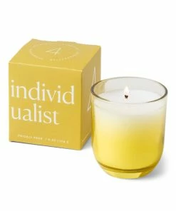 Paddywax Enneagram Individualist Prickly Spiced Pear Jar Candle, 6 Oz.