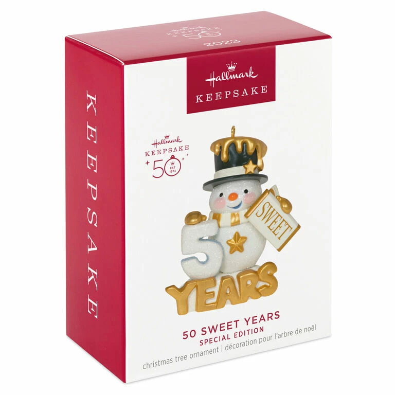 Hallmark 50 Sweet Years Special Edition Ornament 4 Hallmark 50 Sweet Years Special Edition Ornament - Image 4