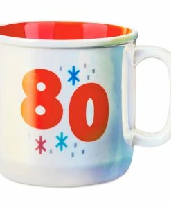 Hallmark 80 Mug, 16 Oz.