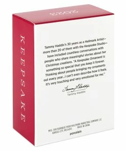 Hallmark A Heart Remembered 2023 Porcelain Ornament 10 Hallmark A Heart Remembered 2023 Porcelain Ornament -Department Store Shop A Heart Remembered Seashell Keepsake Ornament 1799QHX3037 05