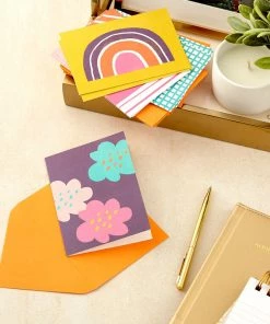 Hallmark Abstract Doodles And Dots Boxed Blank Note Cards, Pack Of 48 -Department Store Shop Abstract Doodles and Dots Boxed Blank Note Cards 5STZ1092 06