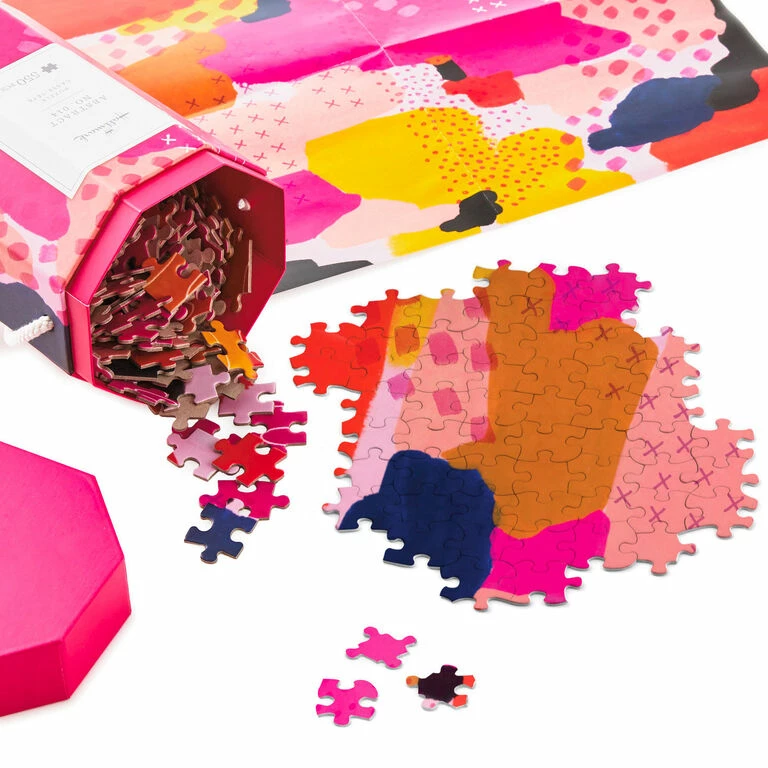 Hallmark Abstract No. 014 550-Piece Jigsaw Puzzle 2 Hallmark Abstract No. 014 550-Piece Jigsaw Puzzle - Image 2