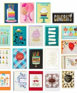 Hallmark All Occasion Card Assortment In Decorative Box, Set Of 20 -Department Store Shop All Occasion Card Assortment in Decorative Box 5EDX3458 02