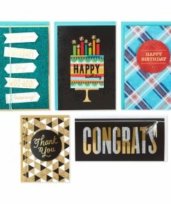 Hallmark All Occasion Card Assortment In Decorative Box, Set Of 20 -Department Store Shop All Occasion Card Assortment in Decorative Box 5EDX3458 03