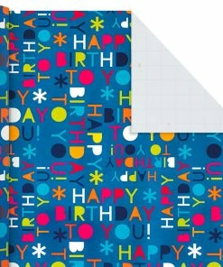 Hallmark All Occasions Wrapping Paper Rolls, 6 Pack 12 Hallmark All Occasions Wrapping Paper Rolls, 6 Pack -Department Store Shop All Occasions Wrapping Paper Rolls 6 Pack 5JXW1745 04