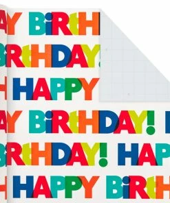 Hallmark All Occasions Wrapping Paper Rolls, 6 Pack 17 Hallmark All Occasions Wrapping Paper Rolls, 6 Pack -Department Store Shop All Occasions Wrapping Paper Rolls 6 Pack 5JXW1745 09