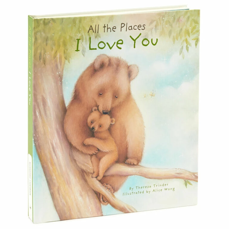 Hallmark All The Places I Love You Recordable Storybook With Music 1 Hallmark All The Places I Love You Recordable Storybook With Music