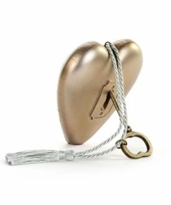 Demdaco Always & Forever Art Heart With Key Stand 6 Demdaco Always & Forever Art Heart With Key Stand -Department Store Shop Always Forever Heart Sculpture With Key 1003480432 03