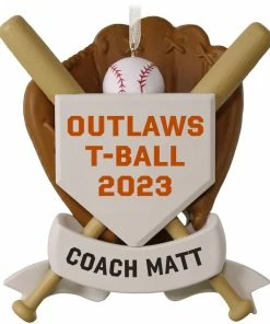 Hallmark America's Pastime Personalized Baseball Ornament