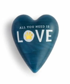 Demdaco All You Need Is Love Art Heart Keeper For Pet