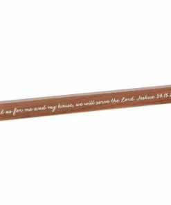 Hallmark As For Me And My House Scripture Quote Sign, 23.5x2