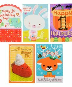 Hallmark Assorted Baby's First Holiday Celebrations Cards, Pack Of 5