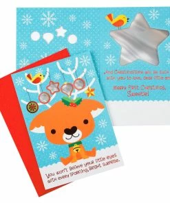 Hallmark Assorted Baby's First Holiday Celebrations Cards, Pack Of 5 -Department Store Shop Assorted Babys First Year Holiday Cards for Baby 1499RZC1011 06