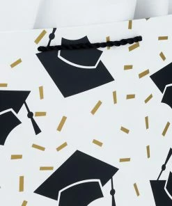 Hallmark 13" Assorted Grad Designs 3-Pack Large Gift Bags With Tissue Paper 9 Hallmark 13" Assorted Grad Designs 3-Pack Large Gift Bags With Tissue Paper -Department Store Shop Assorted Grad Designs 3Pack Large Gift Bags With Tissue Paper 5GBC1015 04