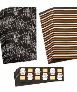 Hallmark You've Been Booed 30-Pack Halloween Paper Goodie Bags With Stickers -Department Store Shop Assorted Halloween Paper Goodie Bags With Stickers 5HGB1886 06