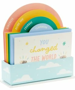 Hallmark Little World Changers™ Assorted Blank Note Cards In Caddy, Pack Of 24