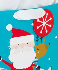 Hallmark 13" And 15.5" Assorted Kids 3-Pack Christmas Gift Bags With Tissue Paper -Department Store Shop Assorted L and XL Kids Christmas Gift Bags 5XGB4896 06