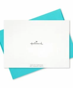 Hallmark Assorted Modern Lettering Blank Note Cards, Box Of 24 -Department Store Shop Assorted Modern Lettering Blank Note Cards 1499TYN2430 10