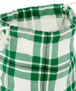 Hallmark 10" Assorted Plaid 3-Pack Fabric Gift Bags 8 Hallmark 10" Assorted Plaid 3-Pack Fabric Gift Bags -Department Store Shop Assorted Plaid Fabric Christmas Gift Bags 5XGB1453 05