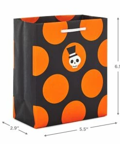 Hallmark 6.5" Assorted 8-Pack Stylish Halloween Small Gift Bags 10 Hallmark 6.5" Assorted 8-Pack Stylish Halloween Small Gift Bags -Department Store Shop Assorted Stylish Halloween Small Gift Bags 5HGB1880 03