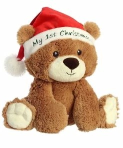 Aurora My First Christmas Bear Plush, 10"