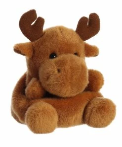 Aurora Palm Pals Cinnamon Moose Plush, 5"