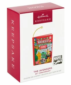 Hallmark Marvel Comics The Avengers 60th Anniversary Ornament -Department Store Shop Avengers Comic Book Keepsake Ornament 2099QXI7469 04