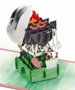 Hallmark Just For You BBQ Grill 3D Pop-Up Birthday Card