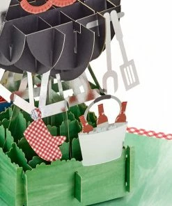 Hallmark Just For You BBQ Grill 3D Pop-Up Birthday Card -Department Store Shop BBQ Grill 3D PopUp Birthday Card 1299LAD2898 05