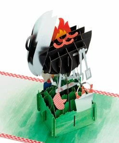 Hallmark BBQ Grill 3D Pop-Up Father's Day Card For Dad