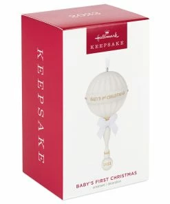 Hallmark Baby's First Christmas Rattle 2023 Porcelain Ornament 9 Hallmark Baby's First Christmas Rattle 2023 Porcelain Ornament -Department Store Shop Babys 1st Christmas Rattle Keepsake Ornament 2499QHX3107 04