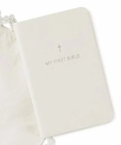 Hallmark Commemorative Handkerchief And First Bible Set -Department Store Shop Babys First Bible Book and Handkerchief Set 1BBY4787 04