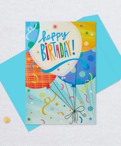 Hallmark 16" Fun Balloons Pop-Up Jumbo Birthday Card -Department Store Shop Balloons for Fun Birthday Card 1299CBG1009 06