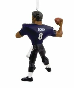 NFL Baltimore Ravens Lamar Jackson Hallmark Ornament 9 NFL Baltimore Ravens Lamar Jackson Hallmark Ornament -Department Store Shop Baltimore Ravens Lamar Jackson Christmas Ornament 1OSL2097 05
