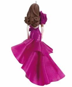 Hallmark Barbie™ Pink Collection™ 2023 Porcelain And Fabric Ornament 11 Hallmark Barbie™ Pink Collection™ 2023 Porcelain And Fabric Ornament -Department Store Shop Barbie in Hot Pink Dress Keepsake Ornament 4999QXI7007 06