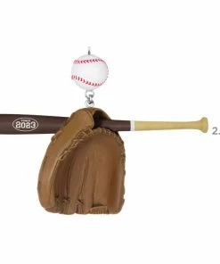 Hallmark Baseball Star 2023 Ornament 8 Hallmark Baseball Star 2023 Ornament -Department Store Shop Baseball Bat Glove and Ball Keepsake Ornament 1399QGO2697 03
