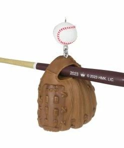Hallmark Baseball Star 2023 Ornament 11 Hallmark Baseball Star 2023 Ornament -Department Store Shop Baseball Bat Glove and Ball Keepsake Ornament 1399QGO2697 06