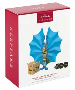 Hallmark Looney Tunes™ Wile E. Coyote™ As Batman™ Ornaments, Set Of 2 9 Hallmark Looney Tunes™ Wile E. Coyote™ As Batman™ Ornaments, Set Of 2 -Department Store Shop Batman Wile E. Coyote Keepsake Ornament 1899QXI6049 04