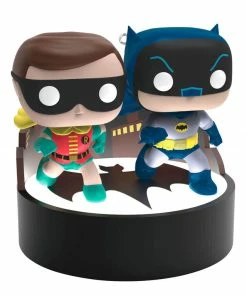 Hallmark Batman™ The Classic TV Series Batman™ And Robin™ Funko POP!® Ornament With Light And Sound