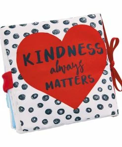 Mud Pie Be Kind Cloth Book -Department Store Shop Be Kind Cloth Childrens Book 11480030 02