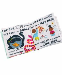 Mud Pie Be Kind Cloth Book -Department Store Shop Be Kind Cloth Childrens Book 11480030 03