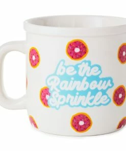 Hallmark Be The Rainbow Sprinkle Ceramic Mug, 15 Oz.