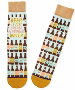 Hallmark Beer Is Dream-Flavored Water Funny Crew Socks