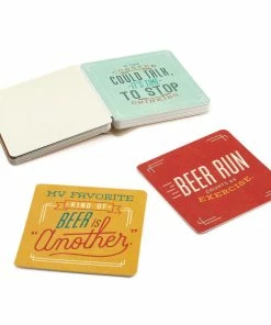 Hallmark Beers To You: 20 Coasters To Say Cheers To Book -Department Store Shop Beers to You Book With Coasters 1BOK1570 05