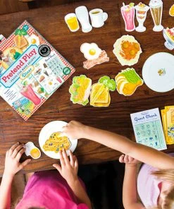 Eeboo Best Pals Diner Pretend Play Set -Department Store Shop Best Pals Diner Pretend Play Set IMPBD2 04